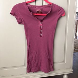 American Eagle Ribbed Tee